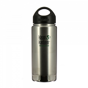 Термобутылка Brushed Stainless Klean Kanteen, 473мл 000000000001127210