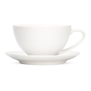 Пара чайная 300мл/блюдце ОБЩЕПИТ-4 керамика 000000000001221183