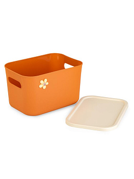 Контейнер для хранения 5л с крышкой ЦВЕТОК в ассортименте полипропилен 000000000001227844