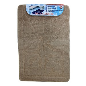 Набор ковриков для ванной ЭКО бисквитный, 2 шт. 000000000001176908