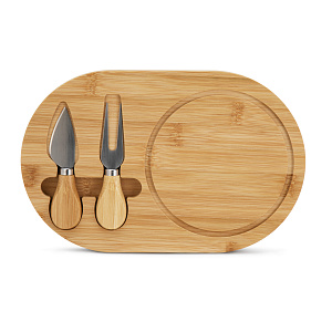 Доска сервировочная для сыра с приборами 28х18х1,5см бамбук Доска сервировочная для сыра с приборами 28х18х1,5см бамбук 000000000001221642