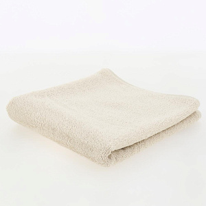 Полотенце махровое 50х90см АЛТЫН АСЫР гладкокрашеное плотность 400гр/м2 без бордюра бежевое хлопок 000000000001206084