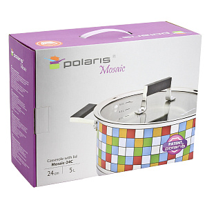 Кастрюля POLARIS MOSAIC, 5л 000000000001178005