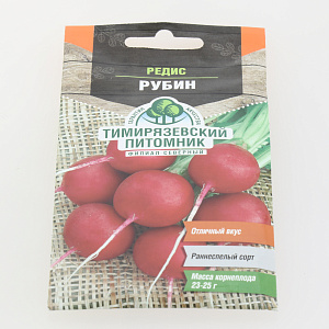 Семена редис 3гр TIM Рубин скороспелый 000000000001215102