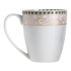 Кружка 350мл ESPRADO Arista Rose костяной фарфор 000000000001153674