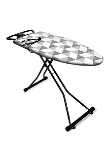 Доска гладильная 122х42см NIKA SPORT со штрихами металл/хлопок 000000000001227551