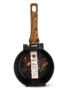 Ковш 1,2л 16см LUCKY GRANITE индукция антипригарное покрытие алюминий 000000000001217816