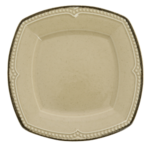 Тарелка десертная D21см DE'NASTIA DONNA персиковый фарфор 000000000001209940