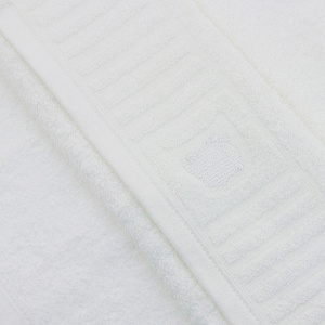 Полотенце DE'NASTIA 35х70см белый 100%Хлопок D000037 000000000001110249