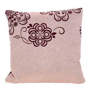 Подушка "Розовый фламинго" 40x40 ПОСУДА ЦЕНТР, Полиэстер, PC05400 000000000001196229