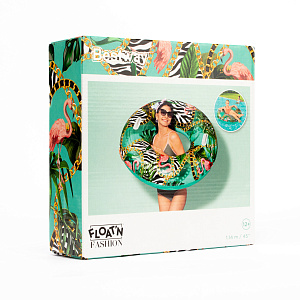 Круг для плавания 114см BESTWAY с цветочным рисунком для детей старше 12 лет 000000000001215639