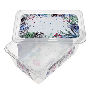 Контейнер для СВЧ Скандинавия Полимербыт, 1.65л 000000000001166688