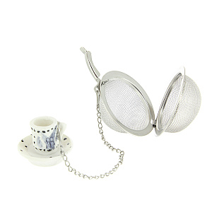 Ситечко для чая 4х4,5см FACKELMANN Coffee&Tea с цепочкой 000000000001091549