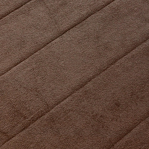 Коврик для ванной DE'NASTIA 45х70см memory коричневый полиэфир M111129 000000000001154571