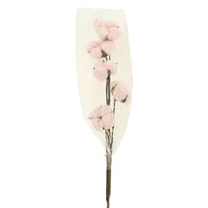 Цветок искусственный "Хлопок" 5 бутонов 73см R011054 000000000001199244