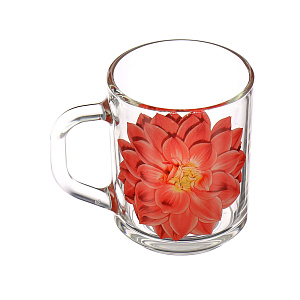 Набор для завтрака Георгин Красный ОСЗ, 3 предмета 000000000001142376