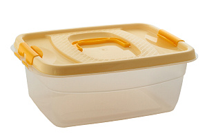 Контейнер 10л ИНТЕРМ бежевый полипропилен Ф0111 000000000001204530