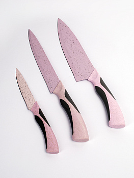 Нож универсальный 12,5см, розовый, нержавеющая сталь, R010628 000000000001196193