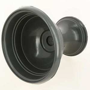 Вазон 6л h335мм D300мм GARDENPLAST ТЮЛЬПАН графит пластик 000000000001207387