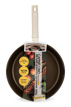 Сковорода 20см CAPPUCCINO антипригарное покрытие бакелитовая ручка индукция алюминий 000000000001229042