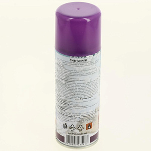 Снег спрей 250мл 52х165см DARLENS зеленый/голубой/фиолетовый 000000000001209912