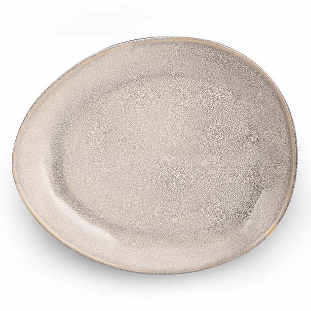 Тарелка десертная 21,5см NINGBO Агат серый глазурованная керамика 000000000001217659