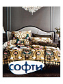 Комплект постельного белья 2,0сп 50х70см-2шт СОФТИ Версаче Роял полиэстер/хлопок 000000000001227708