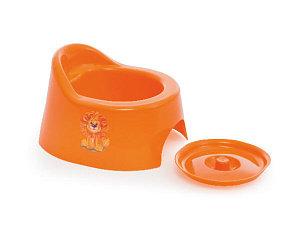 Детский горшок с крышкой Полимербыт 000000000001015986