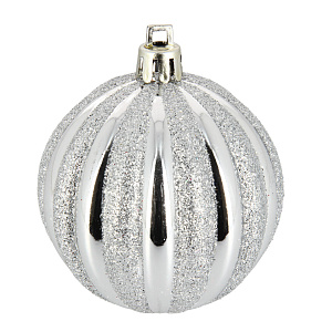 Набор елочных шаров Мандарин Посуда Центр, 6 см, 6 шт. 000000000001161742