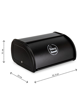 Хлебница 32,5х23х15см черный углеродистая сталь 000000000001228322