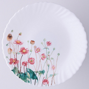 Набор столовой посуды 18 предметов FARFORELLE Полевые цветы стеклокерамика 000000000001211311