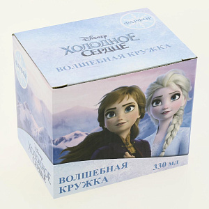Термокружка 330мл DISNEY Холодное сердце 2 Путешеств подарочная упаковка фарфор 000000000001207133