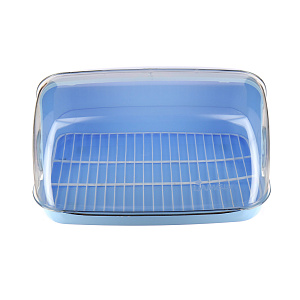 Хлебница Полонез Ламела Idea, голубой 000000000001129837