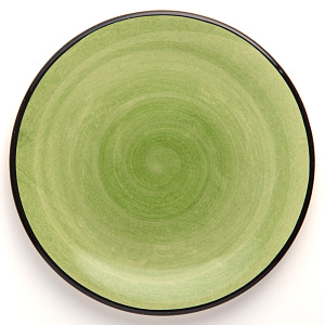 Тарелка десертная 19см CERA TALE Green керамика глазурованная 000000000001210085