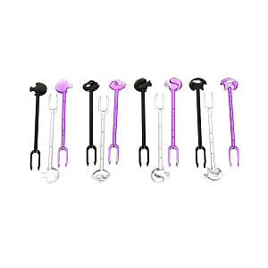 Вилочки для канапе в тубе Животные Rio Fackelmann, 8.5 см, 36 шт. 000000000001128103