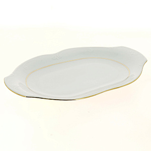 Блюдо овальное 28см CMIELOW Kamelia B014 фарфор 000000000001172794