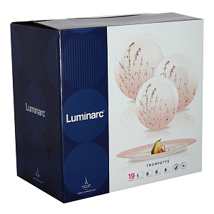 TROMPETTE Набор столовой посуды 19 предметов N2141 000000000001176508