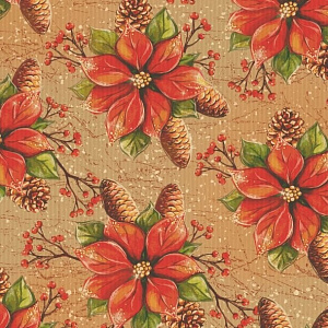 Бумага упаковочная крафт 70х100см ИНТЕРПАК Домики 000000000001215335