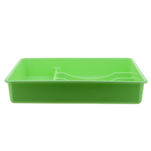 Лоток для столовых приборов 37,5х30,5х7,5см ПОЛИМЕРБЫТ двойной 000000000001058311