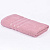 Полотенце махровое 50х90см СОФТИ бордюр с 3 полосками розовое плотность 380гр/м 100% хлопок 000000000001212202