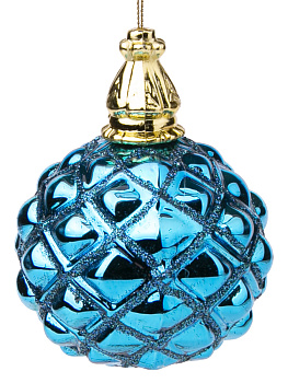 Шар Королевский лазурный 8см ст 79303 000000000001179879