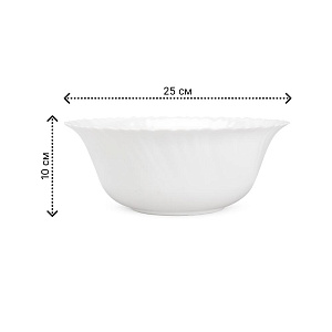 Cалатник 25см/2,5л FORA стеклокерамика 000000000001222844