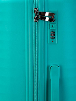 Чемодан на колесах L(48х30х75см) ромб тиффани PP 000000000001226548