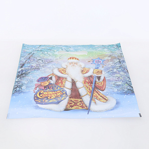 Пакет с прорубной ручкой 31х40см 60мкм ИНТЕРПАК Великий Устюг полиэтилен 000000000001215327