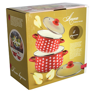 Набор кастрюль Анна Matissa, 2 предмета 000000000001121232