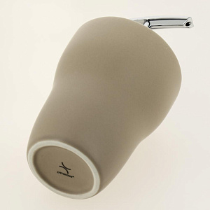 Набор декоративных аксессуаров для ванной комнаты 4 предмета VERONA матовый коричневый керамика PRIMANOVA D-13582-S 000000000001201673