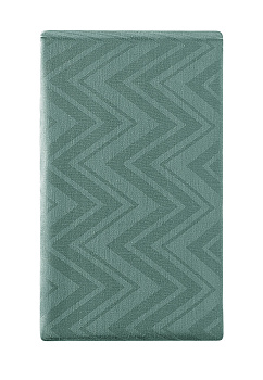 Наволочки 50х70см-2шт DE'NASTIA JQ зигзаг зеленый сатин хлопок-100% 000000000001215582