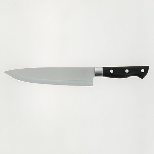 Нож шеф лезвие20см ДОЛЯНА Кронос нержавеющая сталь 000000000001210439