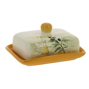 Масленка подарочная упаковка Tuscan vegetables доломит ZFC046-36 000000000001196879