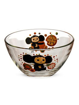 Салатник 13см ND PLAY Чебурашка стекло 000000000001217882